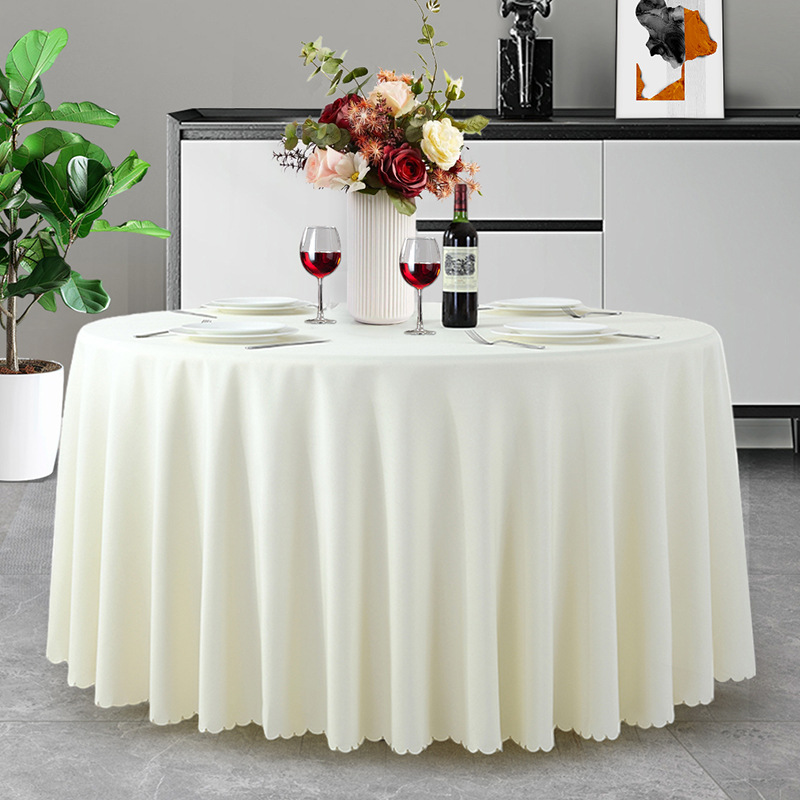 Thickened Solid Color High-end Hotel Restaurant Household Tablecloth-image-1039577125