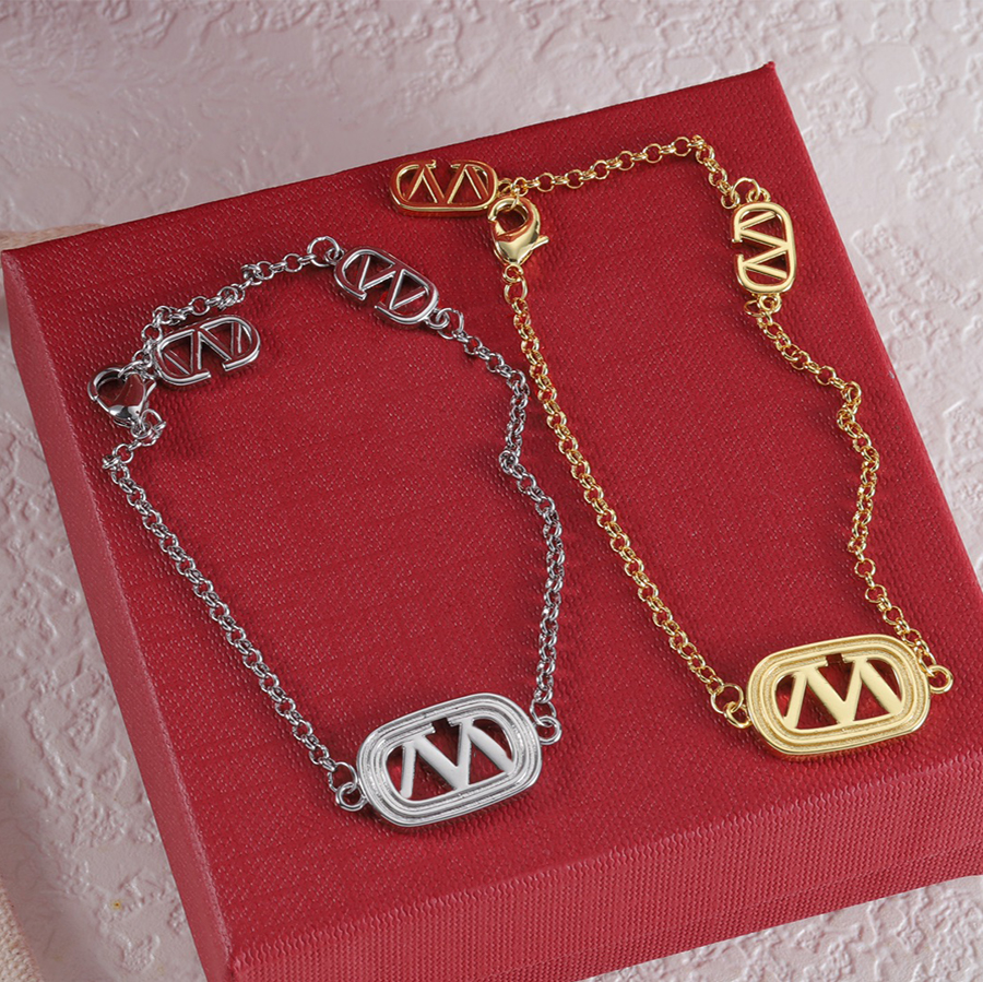 Boucles d'oreilles de bracelet de luxe classiques de mode