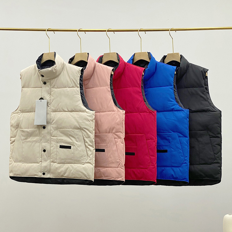 Men's vest designer jacket womens gilet duck down thickens Winter outdoor mens warm vest sports vest winter jacket colorful couple Multiple