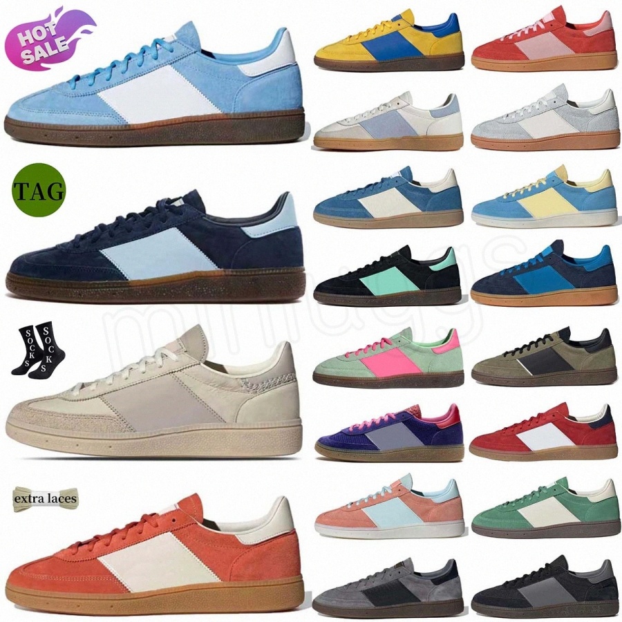Trainers Handball Platform Shoes Sneaker Silver Cream Blue Clay White Green Red Pink Sneakers Black Walking Womens Mens Loafers Shoe RuXExc#-image-956384469