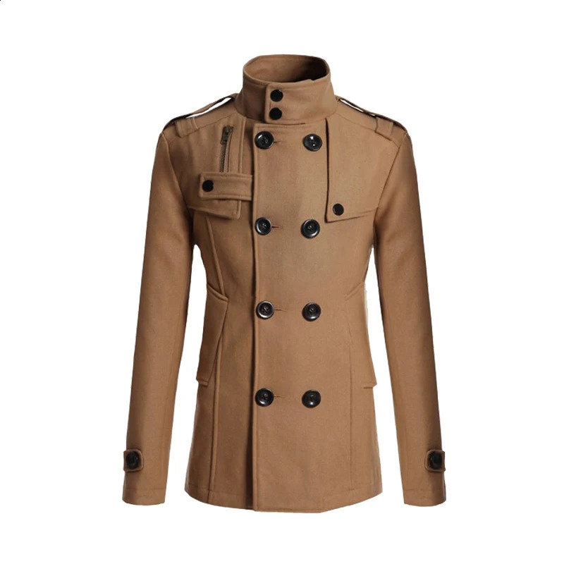 Male Fashion Coat Winter Jackets For Men Long Casual Outerwear Warm Parkas Overcoat Slim Fleece Jacket Man Clothing 241220Z