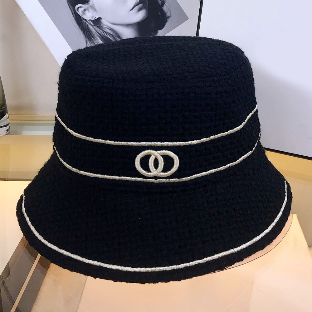 25SS Bucket Fashion Femmes hommes Caps de baseball Caps Bamans Casquettes Noir blanc pêcheurs seaux Chapeaux Patchwork Automne Hiver Wide Brim Ch