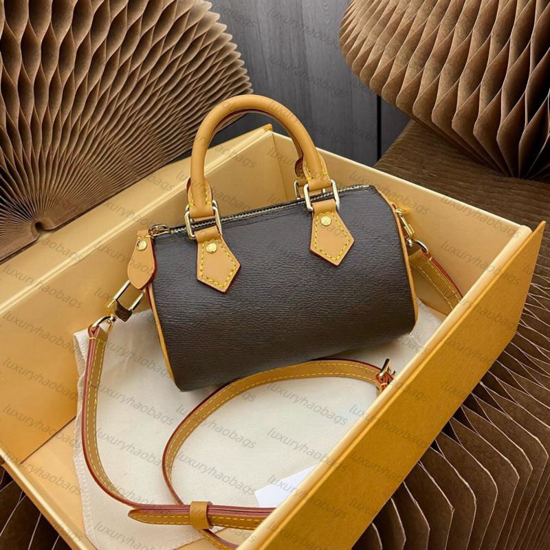 Luxury Designer Bag NANO 16cm Shoulder Bag female leather clutch pochette handbag classic Mini Top Quality Purses Women famous tote crossbody Bags w