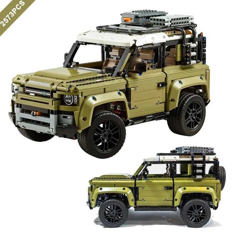 Blocks 2573PCS Technical 1 8 Land Rover Defender Off-Road Building Blocks SUV Assemble Bricks Vehicle Toys Gift For CHIldren Kids M260309-image-1096808508