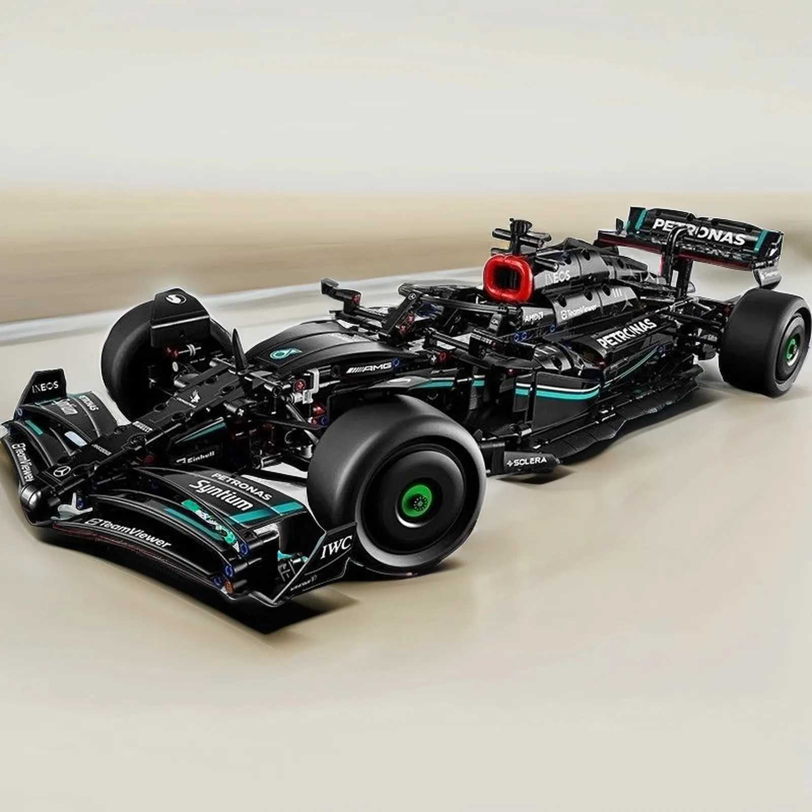 1642PCS Technical F1 W14 E Performance Building Blocks Super Race Car Assembly Model 18 Vehicle Toys Boys Christmas Gift C251030-image-1039892982