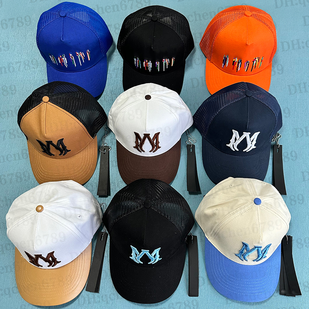 Designer Baseball Cap Classic Sports Cap 2025 AM Embroidered Letter Cap Fashion Tennis Hat Trucker Hat Unisex Luxury Summer Sun Protection Hat