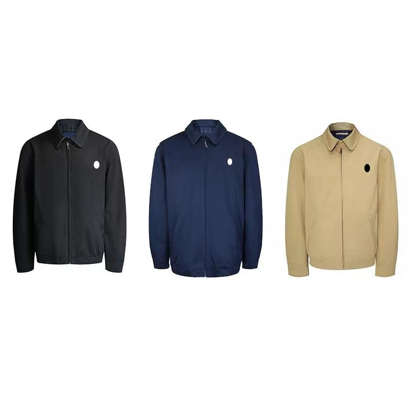 veste pour hommes veste de marque décontractée classique chemise Double matériau tissé surdimensionné vestes aviateur décoration de poche de bras