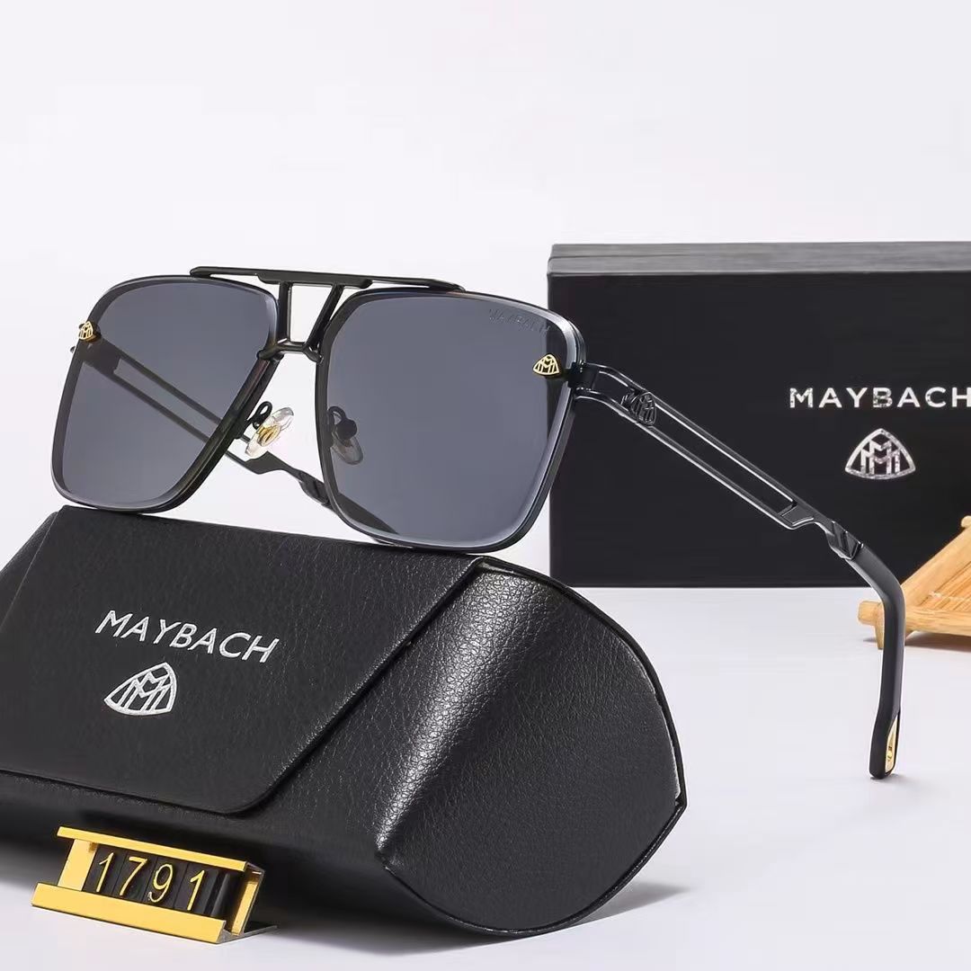 High end maybach sunglasses luxury designer mens metal style glasses for men and women S25420