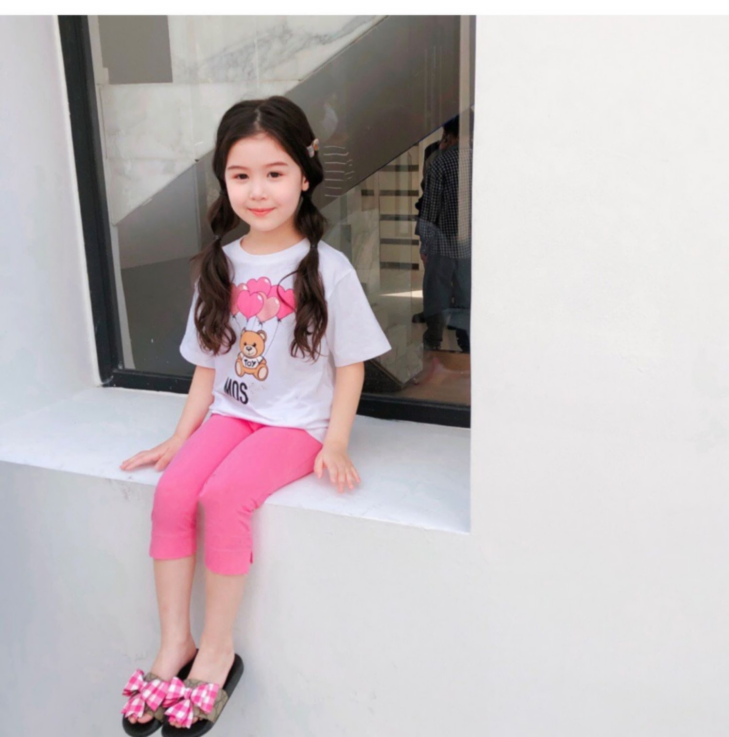2025 summer kid t shirt girl t-shirts girl boy tshirts kids designer clothes top fasion 100% cotton luxury daughter top Children's Day vacat