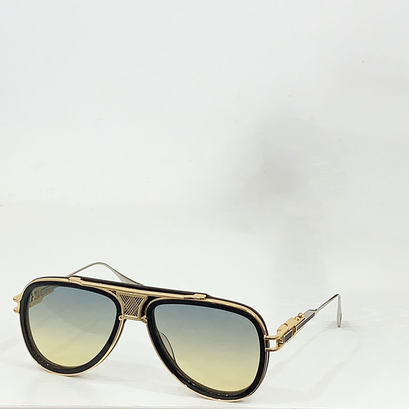 Lunettes de soleil designer Fashion de qualité de luxe DTS460 Lunettes Classic Brand Metal Frame Men and Femmes Top Sunglasses STYLE DE PROTECTIO