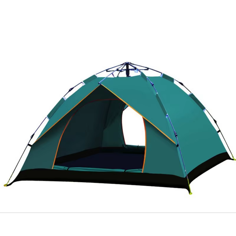 outdoor waterproof family camping tent for sale automatic canvas tent-image-1039992832