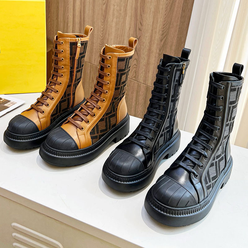 Black leather biker boots designer boots womens boot Leather Boot Autumn Winter boot flat bottomed boots fashionable motorcycle boots side zipper-image-998074552