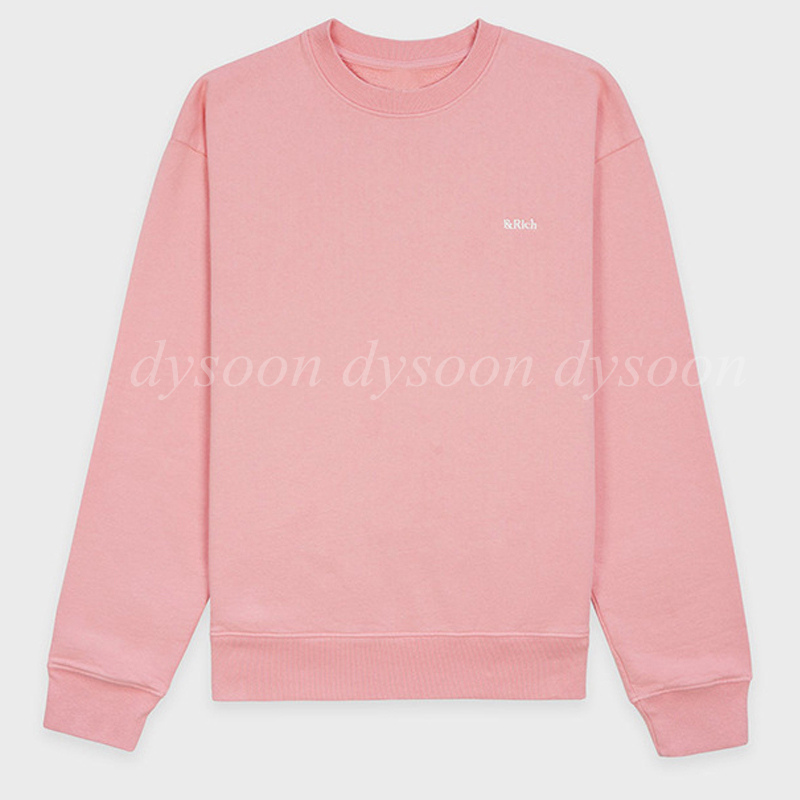 Women Sweatshirts Round Neck Embroidered Letter Size XS-L Pink Color Fashion Sweatshirt 27893-image-997947142