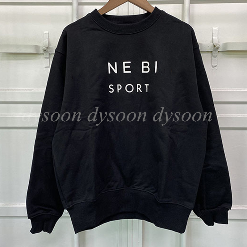 Women Sweatshirt Pants Black Color Size XS-L Printing Sportswear Jumpers 27876-image-998602585