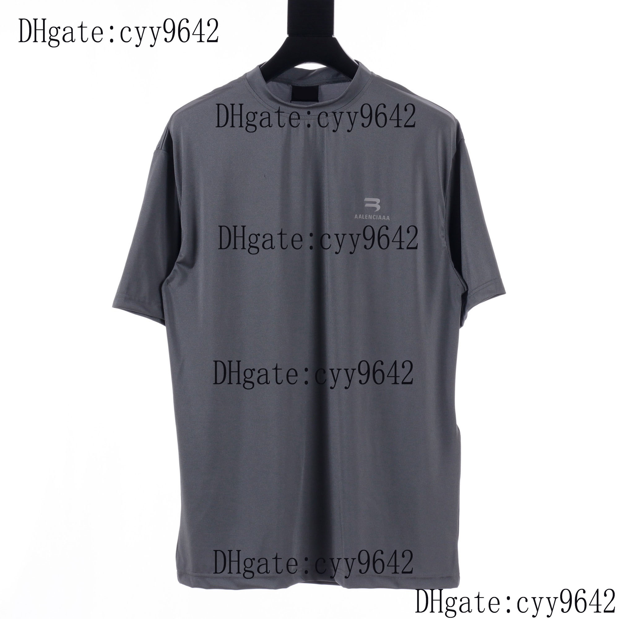 Men&#039;s Plus Tees & Polos t-shirts Round neck embroidered and printed polar style summer wear with street pure cotton 322r2-image-998506479