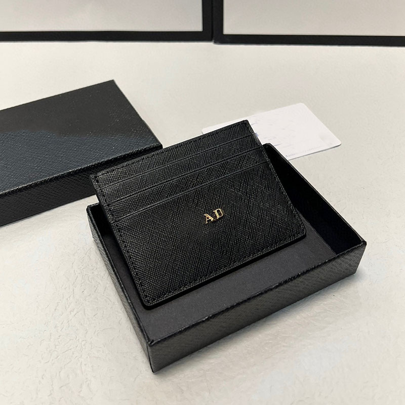 Designer Mini Card Holder Leather Classic Card Holder Coin purse Clutch Bags Luxurys Purse Card Women Ccredit card slot Fortune Bag 9m-image-998464082