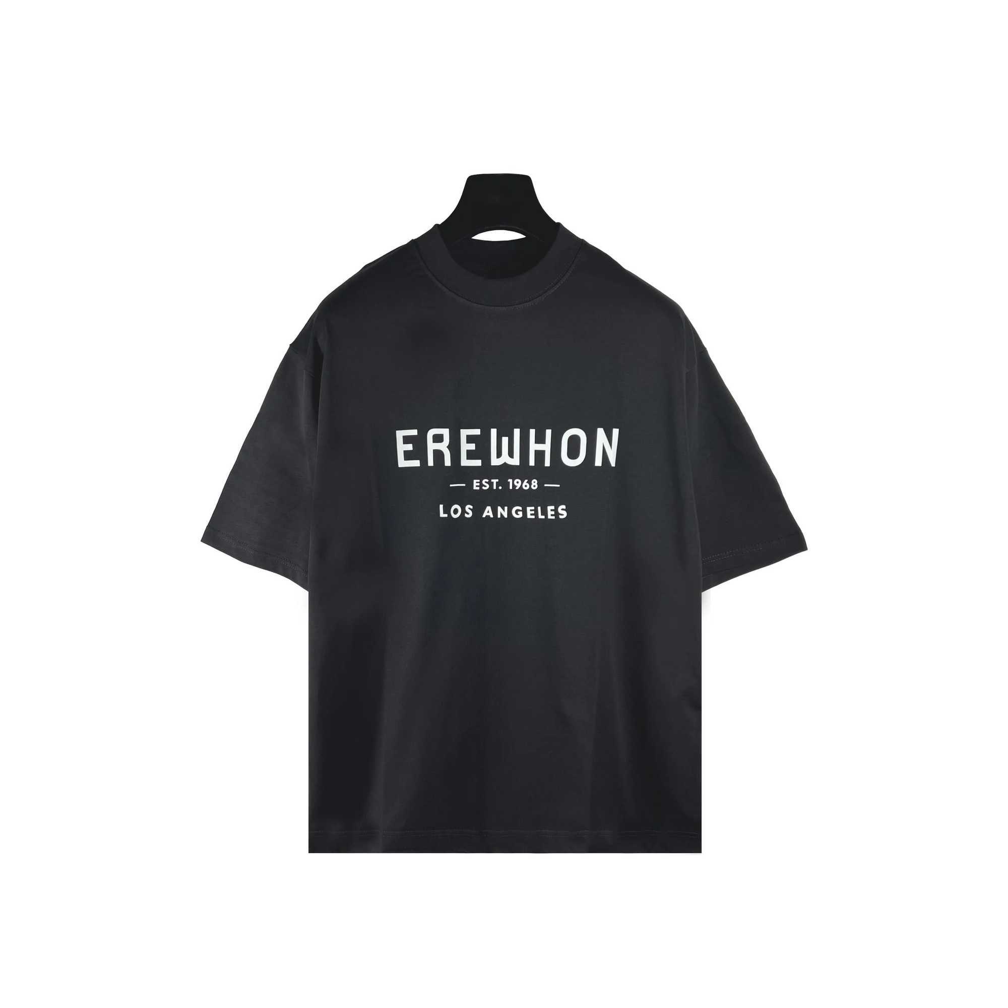 T-shirts pour hommes T-shirts pour hommes 24SS Collaboration de luxe Erewhon T-shirt Hommes Hip Hop Street Vêtements Hommes Casual Coton Style d'