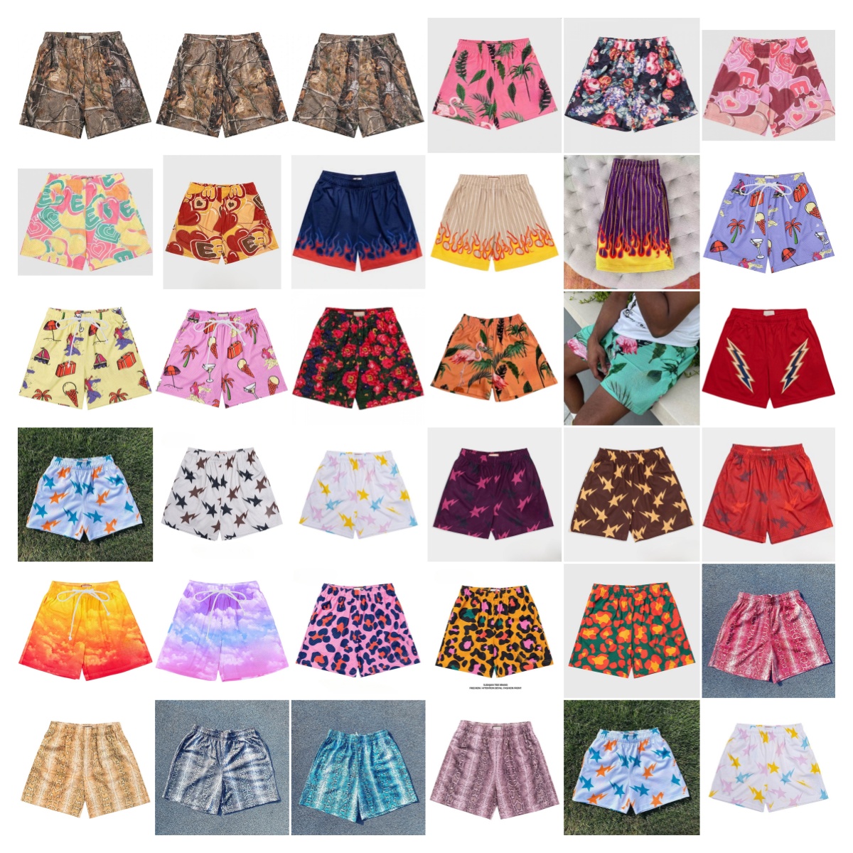 Mens Shorts Swim Shorts Street Womens Bech Shorts Basketball Short Pants Running CLoud Top Fitness Loose Sport Quarter Pants M-3XL-image-998983263