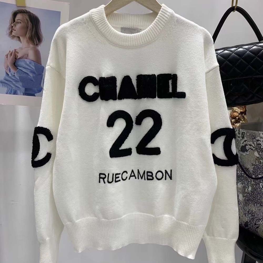 Designer Women's Blouses & Shirts Fasion Luxury Clothes Summer Sweater Tops Long Sleeve Women Designer Sweaters Casual Knit Autumn Classic Clot