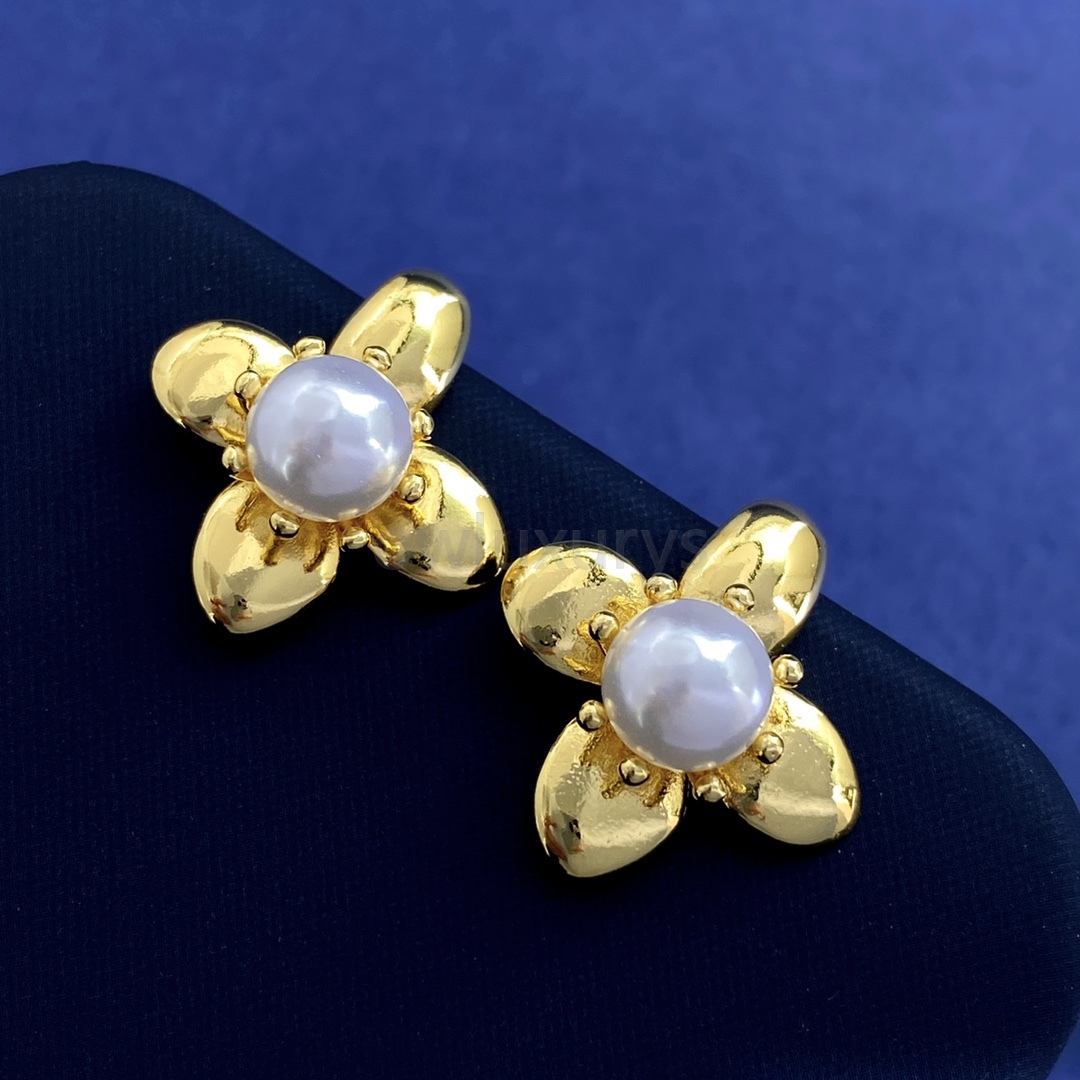 designer earring designer for woman stud earring High quality metal fashionable European and American generous casual mm brand hoop earrings Luxu-image-999311103