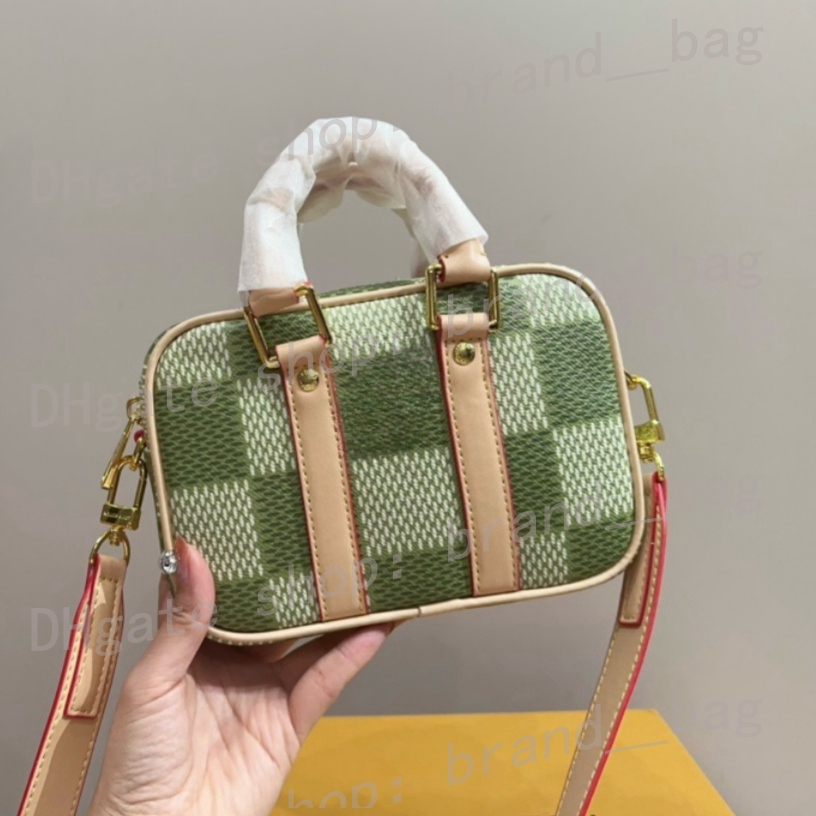 Designer bag brand mini crossbody bag NANO PORTE DOCUMENTS VOYAGE handbag N40643 women's shoulder bag size 20 * 13cm-image-999284206