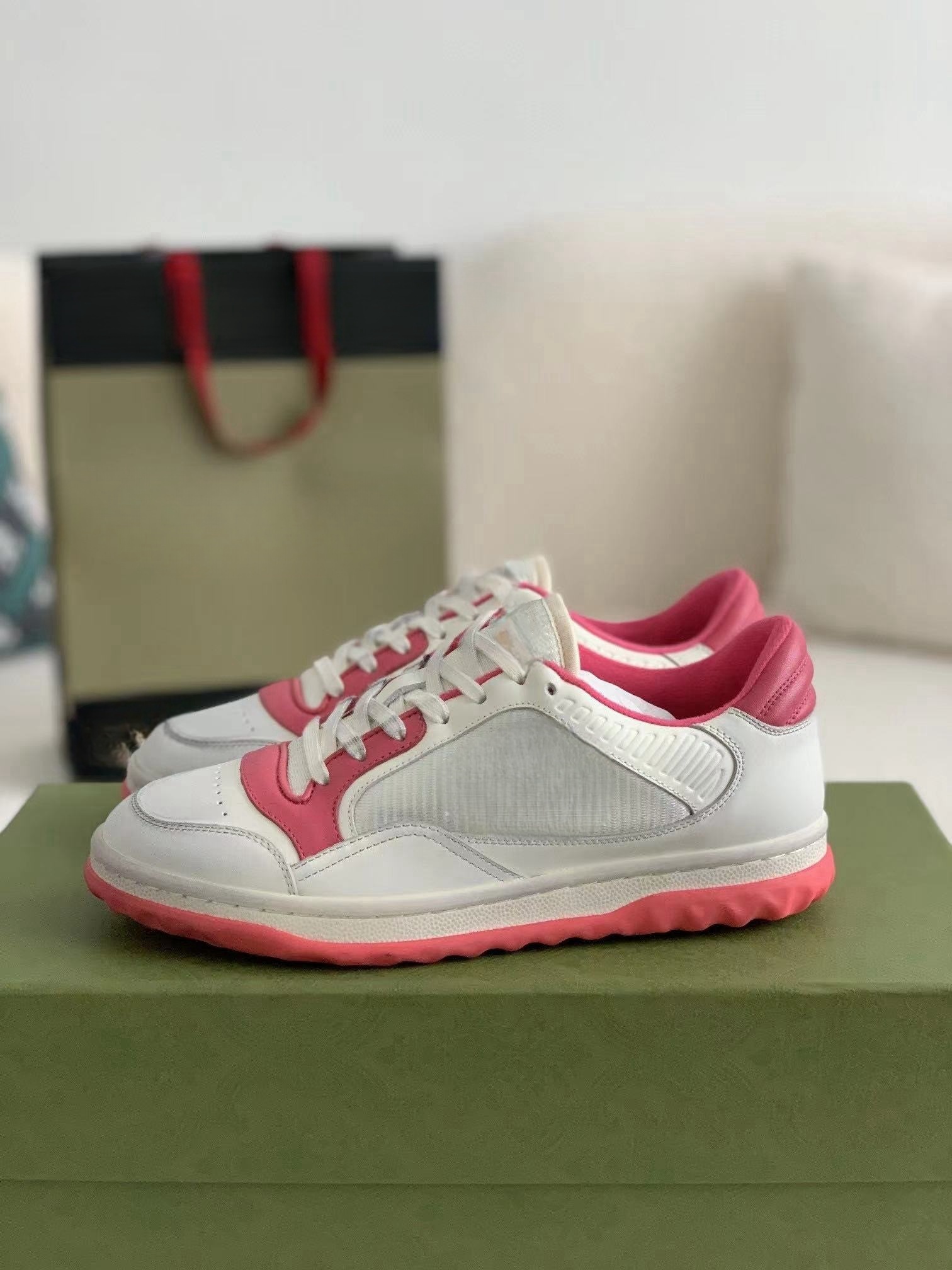 10A Designer Luxurys TRAINER Casual Shoes for Men Womens White Natural Pink Mens Sports Sneakers Trainers-image-999271960