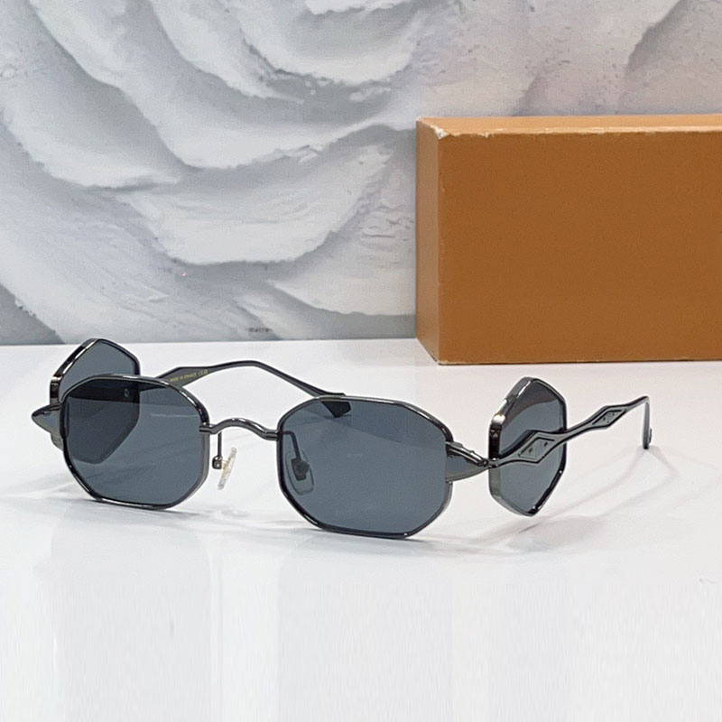 Trendy Designer Personality Sunglasses Z2020U Womens Metal rectangular Sunglasses UV400 Protective Side Protective Polarized lens Casual Sunglass-image-999712589