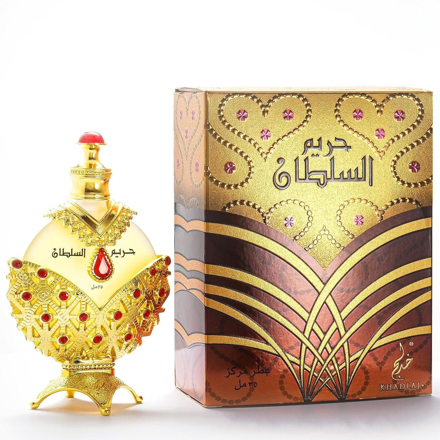 12ml/35ml Arabian Hareem Al Sultan Perfume Gold Arabian Style Women Men Concentrated Essential Oil Dropper Fragrance-image-999635811