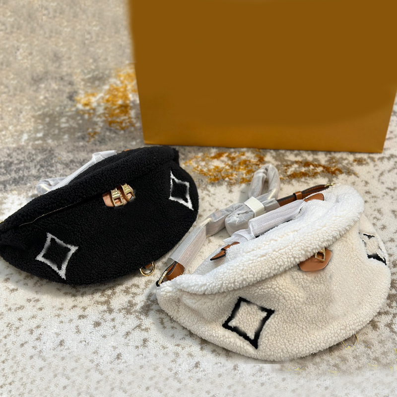 Shoulder Bag Women Winter Teddy Fashion Mens Waist Bag Crossbody Luxury Shoulder Bags Bumbag Designer Fanny pack-image-999688873