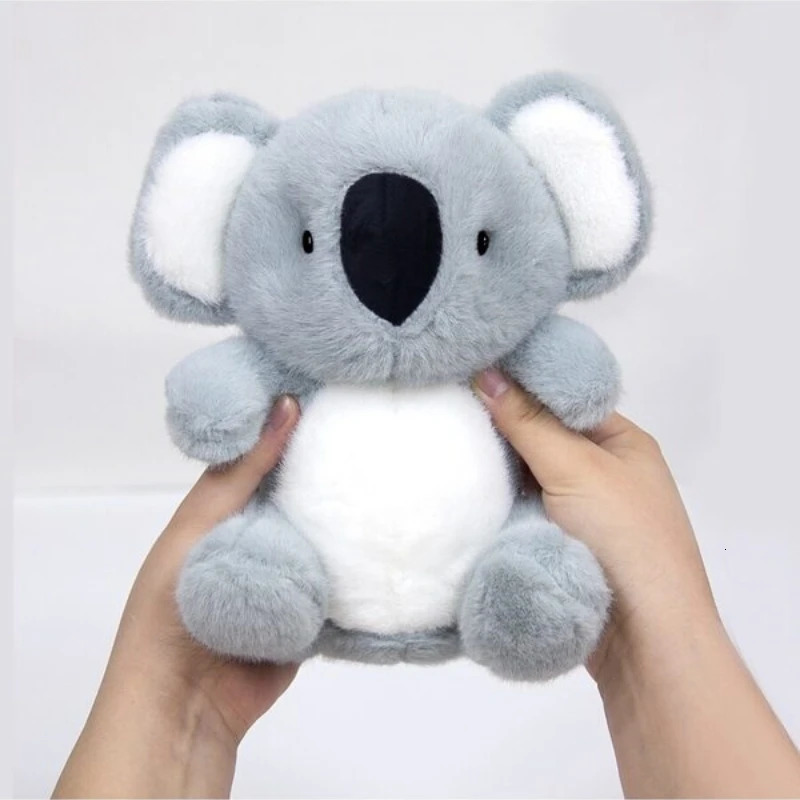Soft Realistic Koala Plush Toy Huggable Stuffed Dolls Xmas Plushies Figure Cute Gifts Prop for Kid Christmas Birthday Gift 240704 H260209-image-1094698293