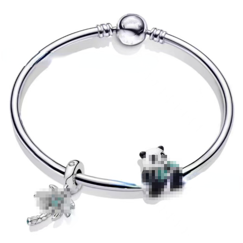 New Cute Charm Bracelets Panda Chain Set Cute Pet Fashion Free Gift-image-999623324