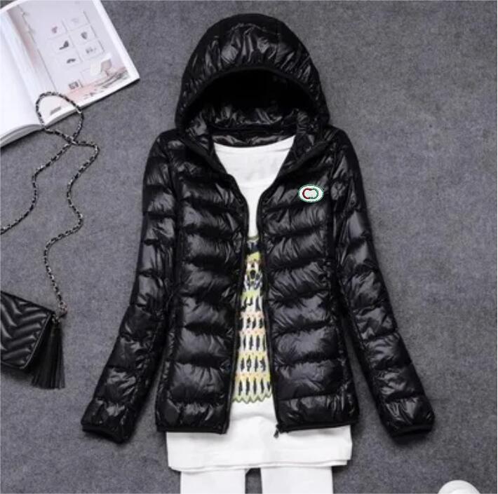 Designer women Down Jacket 9 Colors Plus Size 5XL 6XL New Puffer Outwear Luxury Female Ultra Lightweight Packable Hooded Down Coat-image-999926704