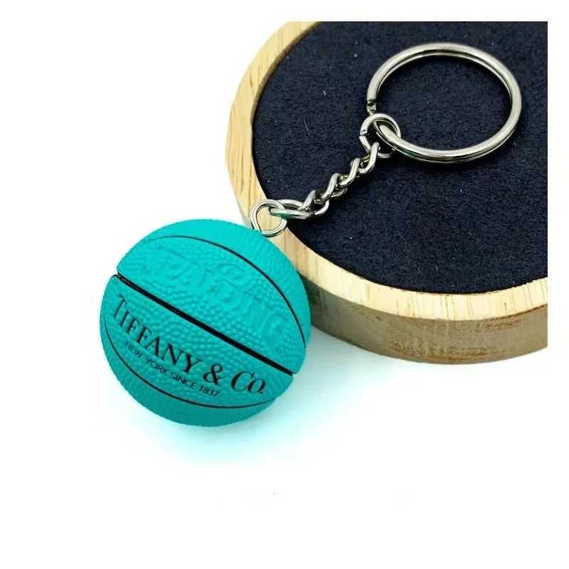 Accessoires de sac Mini modèle de basketball porte-clés trophée championnat souvenir décoration voiture série cadeaux H250114