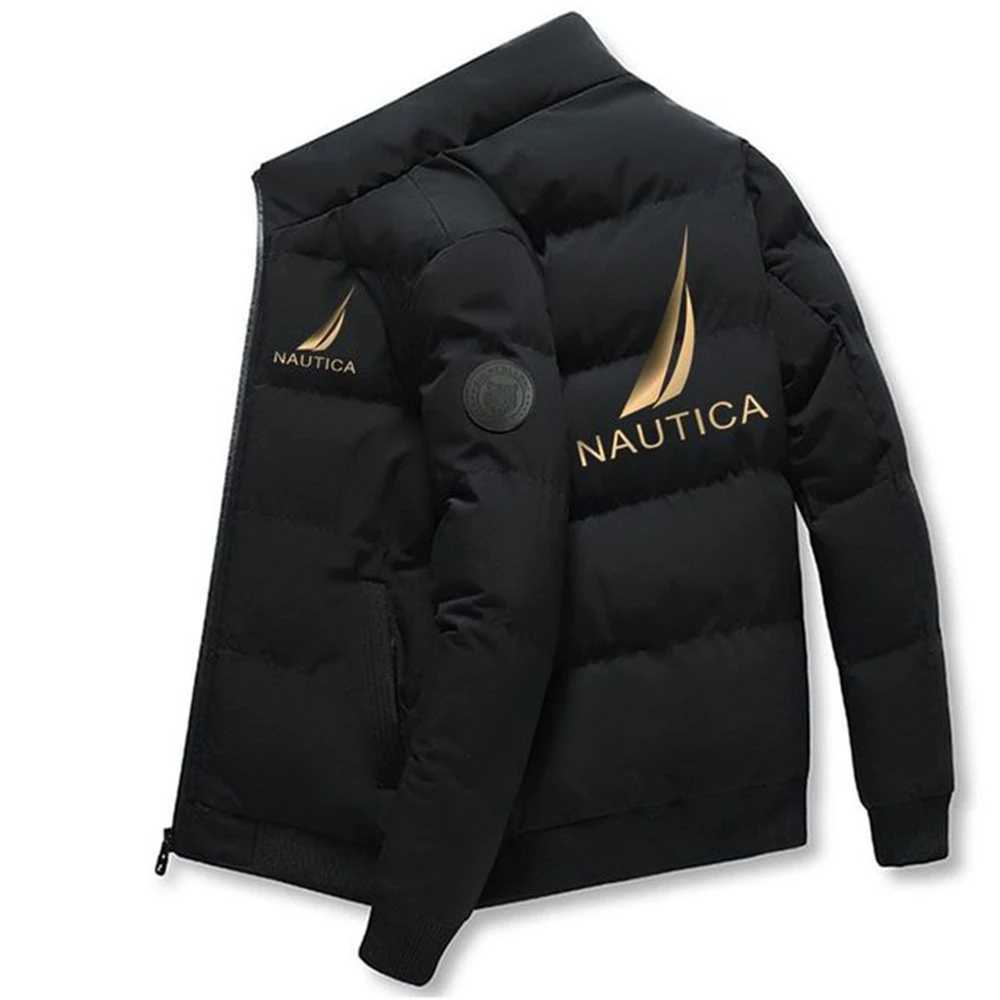 Men's Jackets Winter mens zippered jacket Nautica for warmth surfing windproof casual and cold resistant Fas T240701