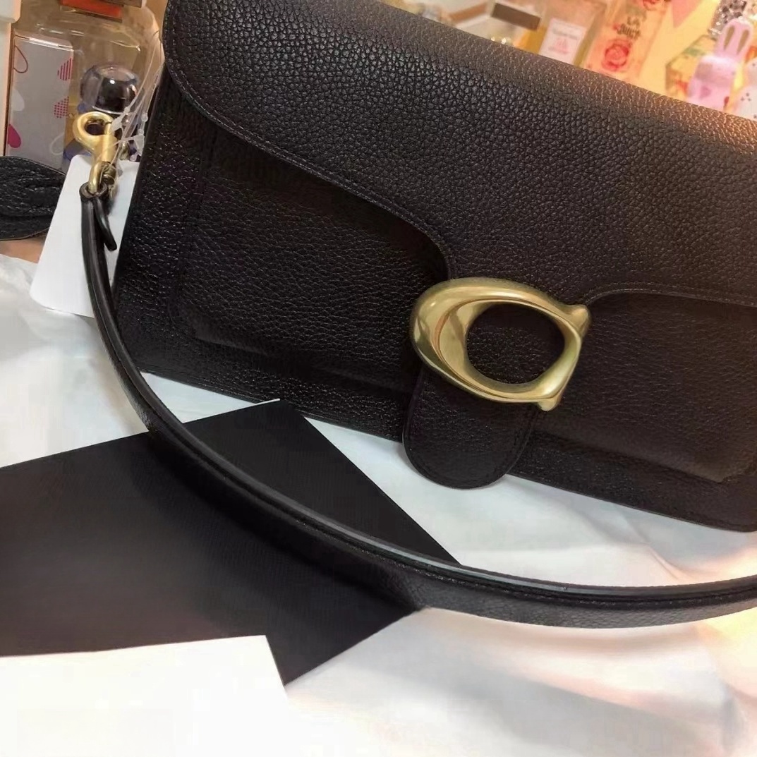Quality Shoulder Designer Bag Womens Man Tabby bag Messenger Tote Handbag Real Leather Baguette Mirror Square Crossbody Fashion Bags Black Wallet Cl