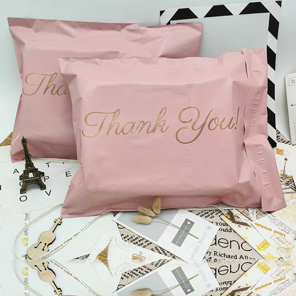 Gift Wrap 100pcs Pink Gift Packaging Supplies Sealed Express Bag Packing Bag Mailing Bag Express Packing SuppliesWedding Birthday PartyL478-image-1000542038
