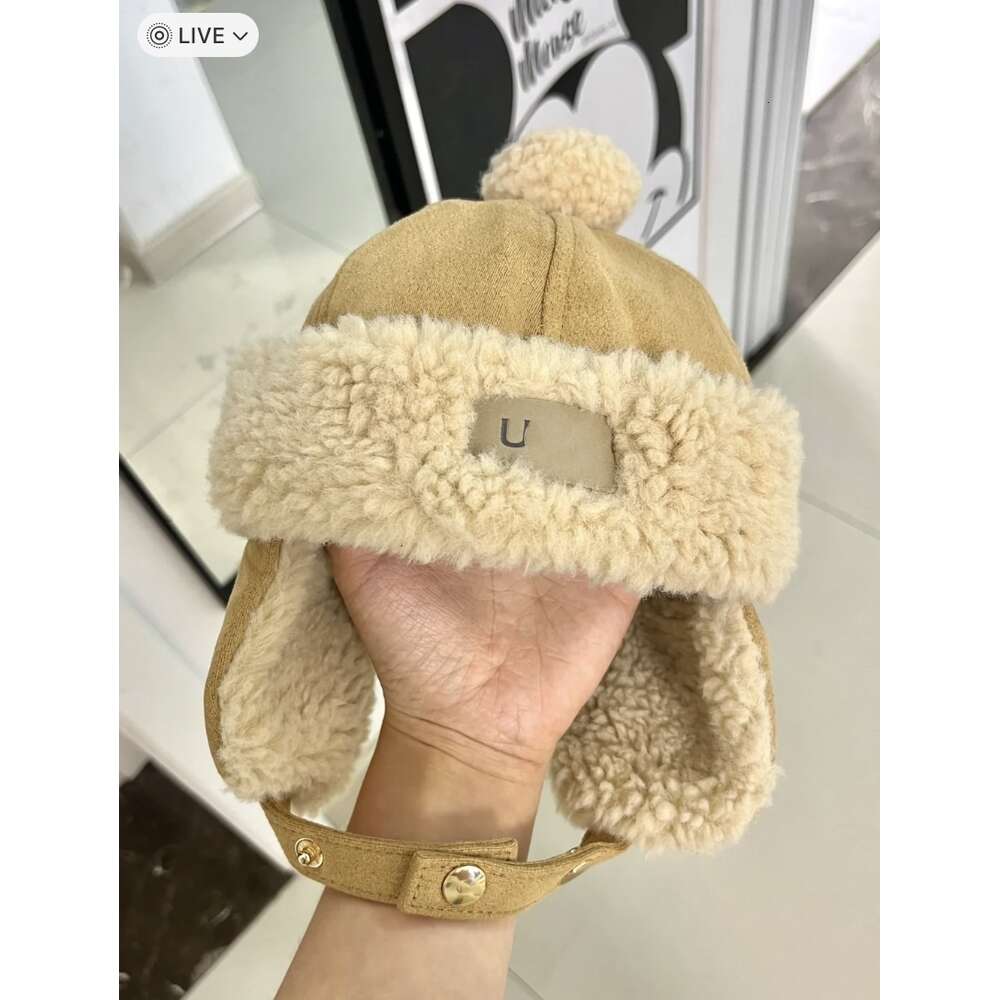 Marque de luxe enfants Capes tricots chauds chapeaux de bébé doux hiver