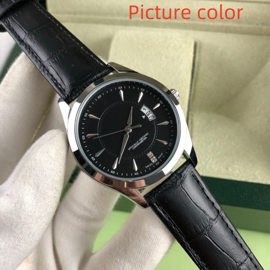 Rol New Wrist Watches for Men 2026 Mens Watches Three needles Quartz Watch High Quality Top Luxury Brand Clock Fashion Steel And leather Strap montr