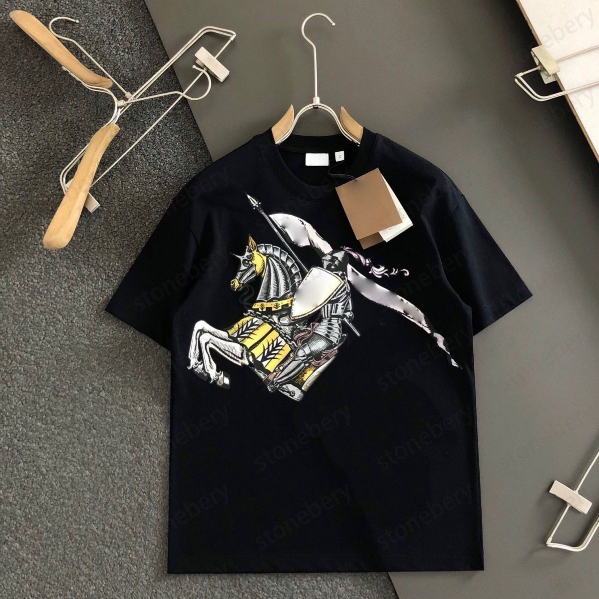 Designer T-shirt Top Quality BU Tshirts Soft Luxury Man Women Tee Breathable Tee Shorts Sleeve Casual Tshirt Letter Print Top Tees S-5XL CRD24070907