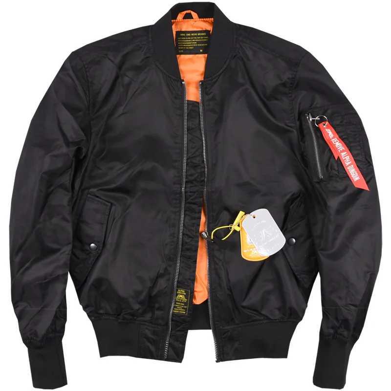 Alphaflys Bomber Mens Jackets Martin Classic Ma1 Pilot Mens Letter Baseball Shoulder Industry Windproof Golden Resistant Green Jacket Alphalete Ther