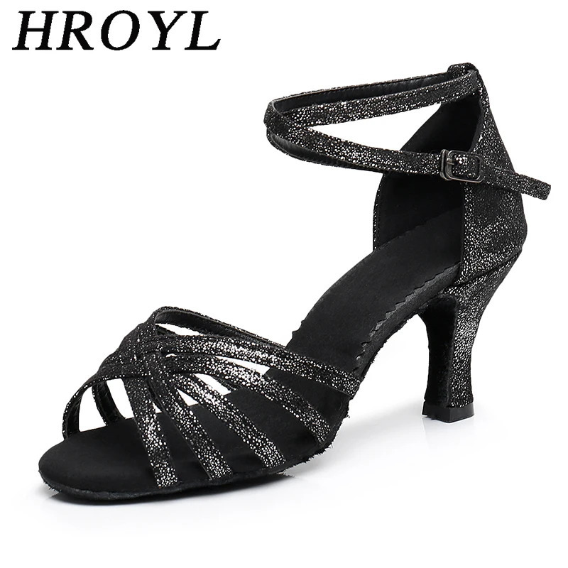 Vendre des chaussures de danse Tango / Dance Hall / Latin Dance Salsa Chaussures de danse pour femmes professionnelles à talons hauts 5cm / 7cm 2