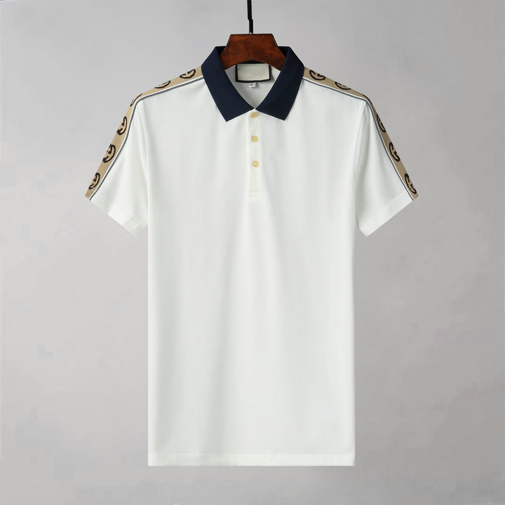Men polo t shirt High quality mens polos High-end T shirt summer fashion breathable short-sleeved lapel casual Pure cotton top shirt-image-747456806