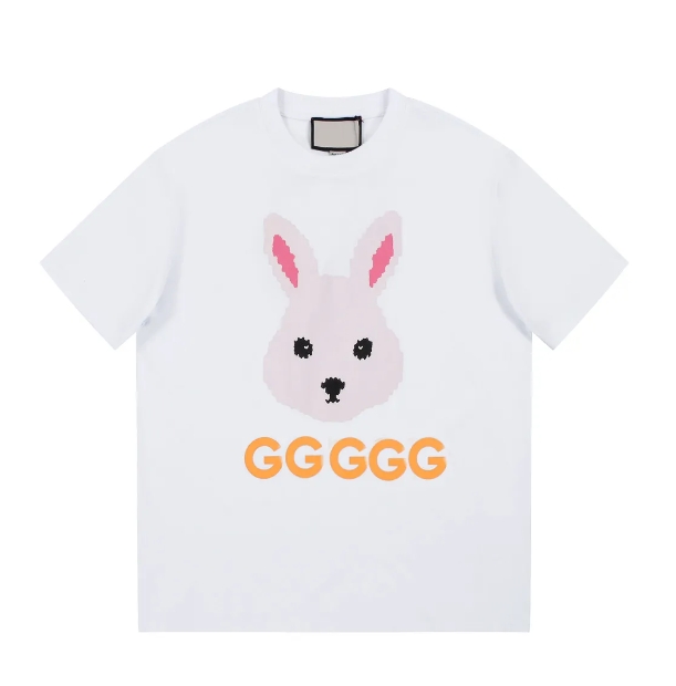2024 T-shirts masculins classiques, t-shirts de créateurs pour hommes de haute qualité, manches courtes de lettre élégante, t-shirts de col de co