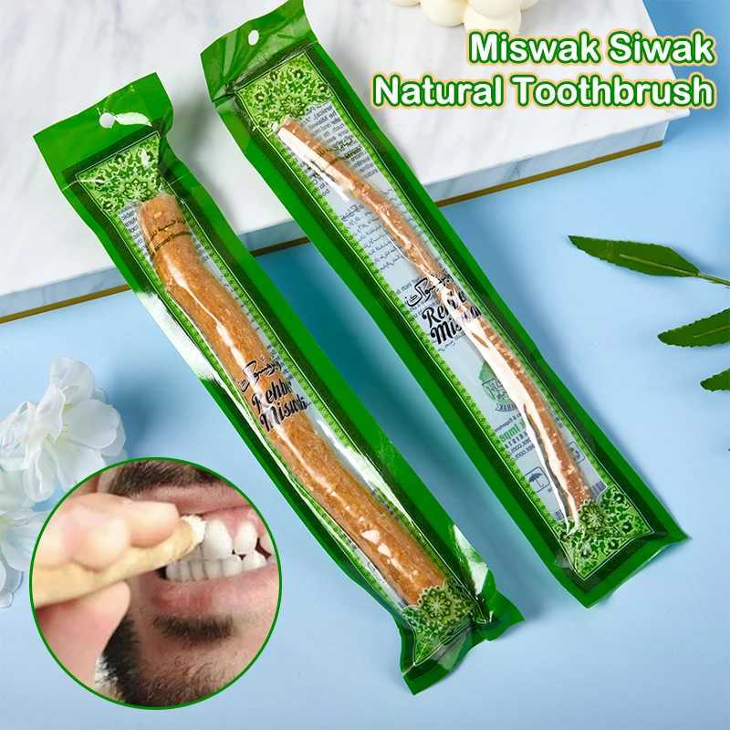Toothbrush 1pc Miswak Siwak Natural Toothbrush Traditional Arak Teeth Whitener Soft Travel Manual Toothbrus Travel Middle Eastern AncientL478-image-1001546496