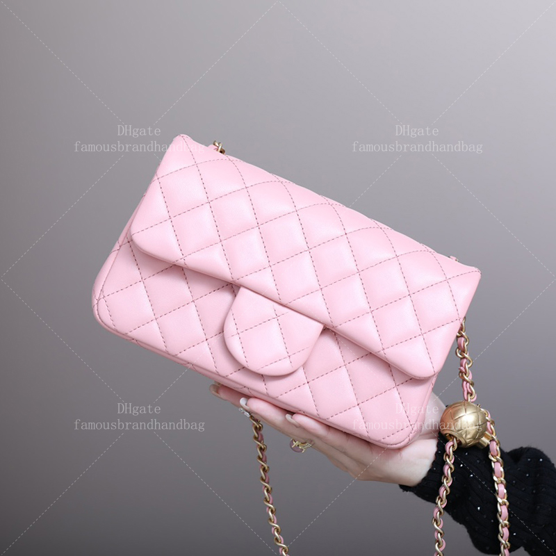 Sac de créateur pour le sac à main des femmes Sac à bandoulière 20 cm 20A Sac à bandoulière de qualité miroir Sac en peau d'agneau avec boîte 24c