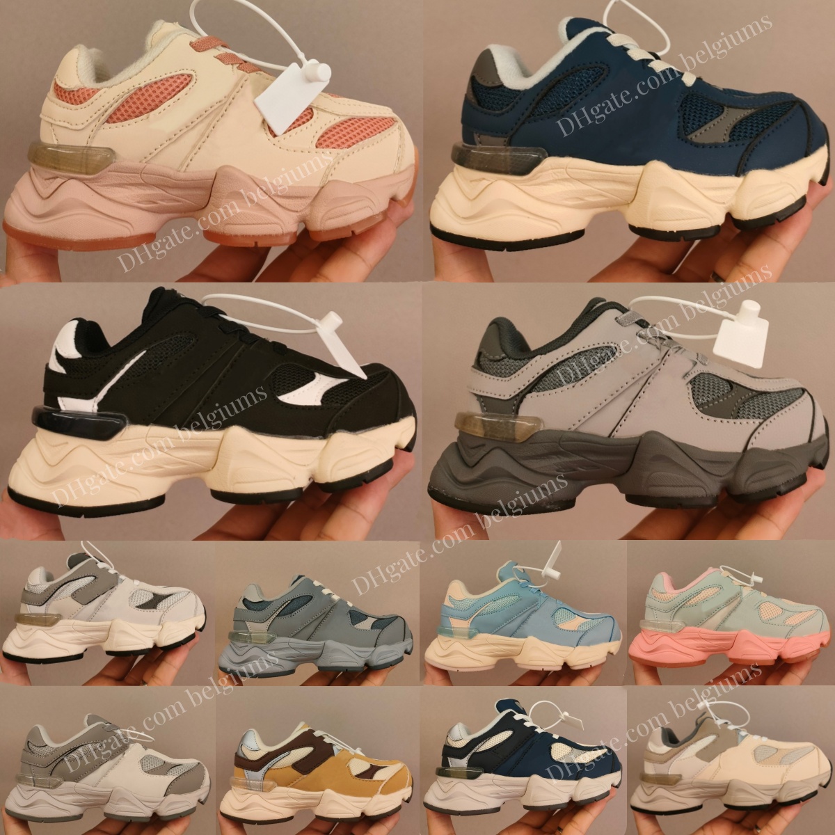 Kids Sneakers Toddler Designer Shoes Running Youth Rain Cloud Grey Trainers Vintage youth Black White Boys Girls Children Shoe Pink Dark Blue Nat-image-913610979