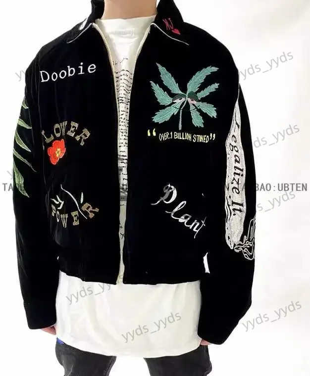 Men's Jackets New Souvenir Heavy Fabric Embroidery CPFM.XYZ Jacket Men Women Winter Wholesale Clothes Thick Streetwear CPFM Coat T240713