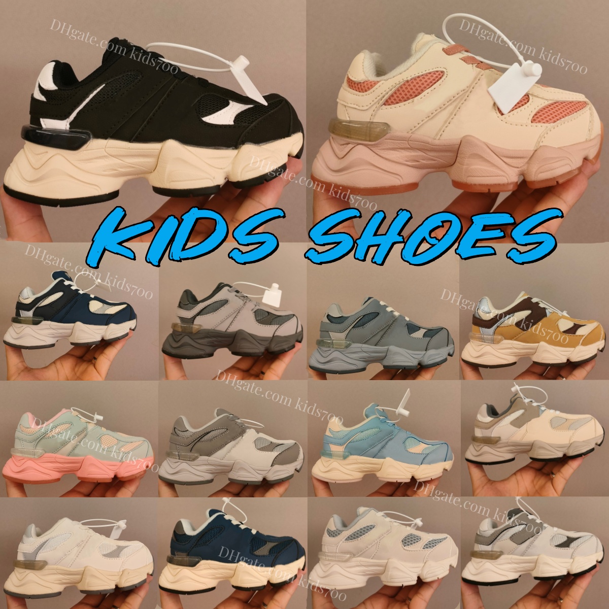 Kids Designer Shoes Toddler Sneakers Rain Coloud Running kid Youth Trainers Black White youth Boys Girls Children Shoe Pink Grey Dark Blue Worker-image-900429475