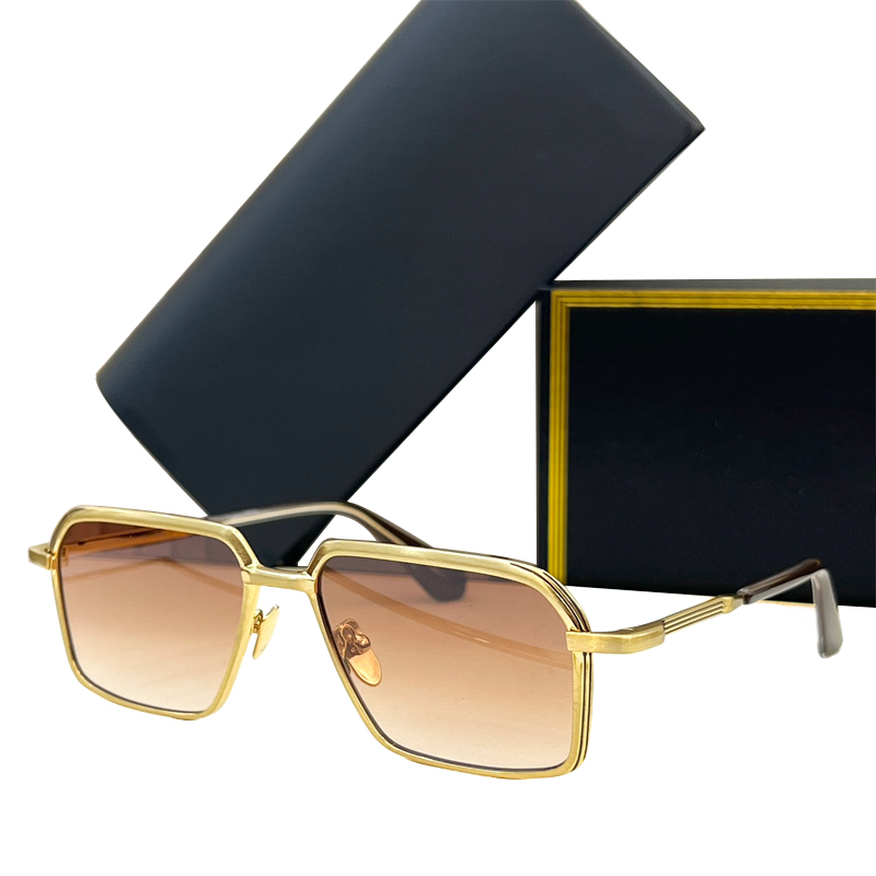 VASC VINTAGE luxury designer for men women retro eyewear uv400 protection mens womens sunglasses original quality metal frames fashionable with box