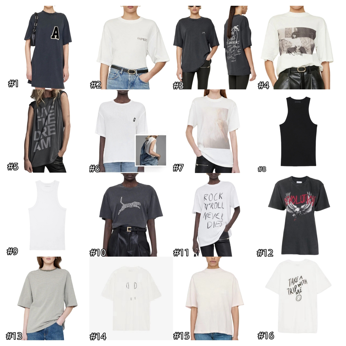 T-shirts de créateurs de femmes pour hommes